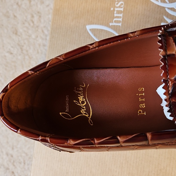 🛑CHRISRIAN LOUBOUTIN Penny Donna Flat Loafers - Picture 3 of 7